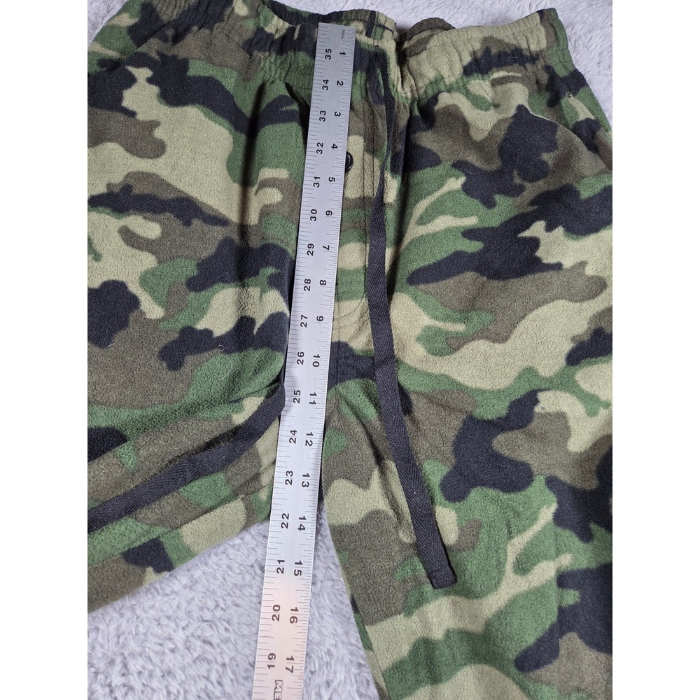 Camo Fleece Joggers and Black Ribbed Tank Top Loungewear Bundle Set - Picture 4 of 10